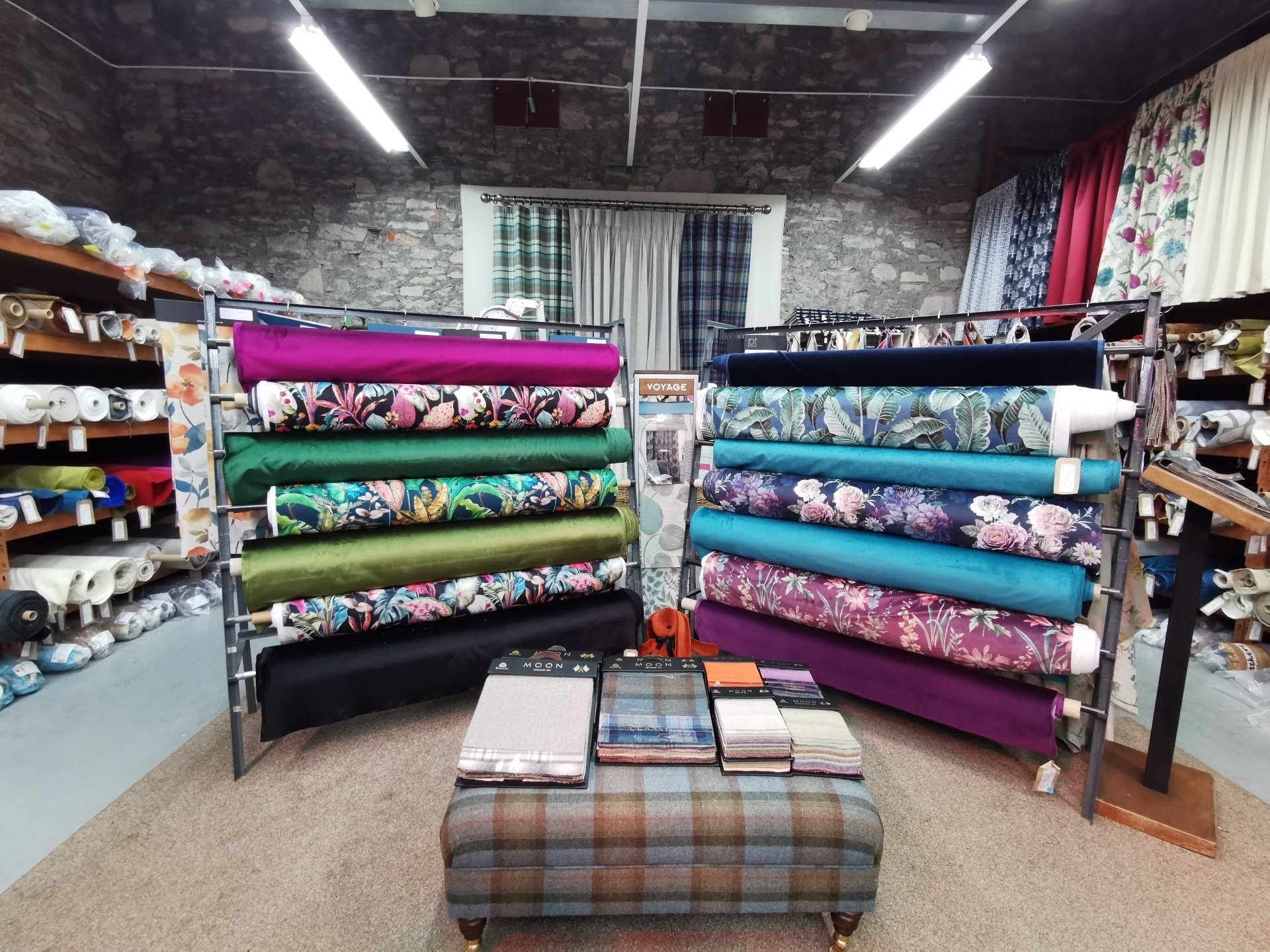 The Fabric Mill Dundee Soft Furnishing, Curtain and Upholstery Fabrics