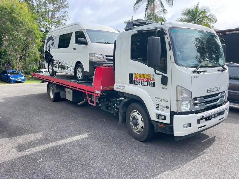 car on tow truck