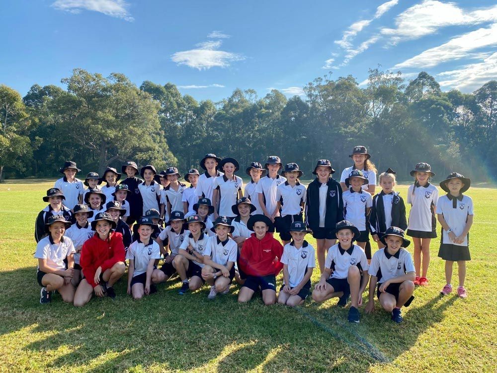 Students Wearing Their School Attire At The Open Area — Promotional Apparel In Kiama, NSW