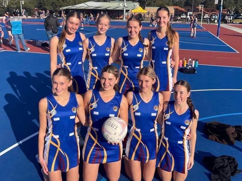 A Netball Team — Promotional Apparel In Woonona, NSW