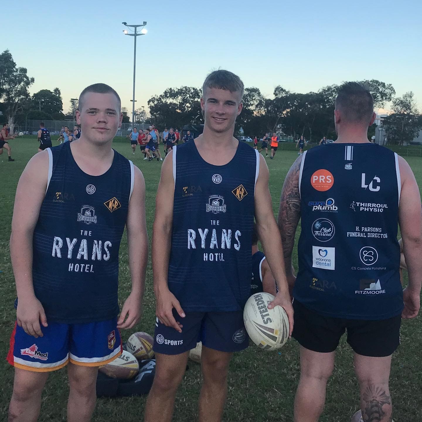 Rugby Players — Promotional Apparel In Woonona, NSW