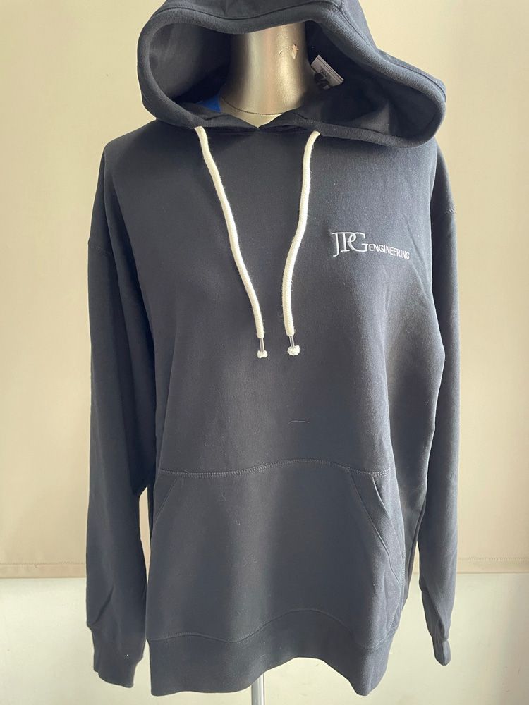 Hoodie Jacket With Minimal Print — Promotional Apparel In Woonona, NSW