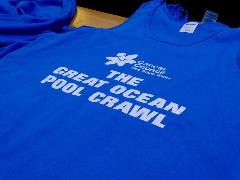 The Great Ocean Pool Crawl Shirt — Promotional Apparel In Woonona, NSW