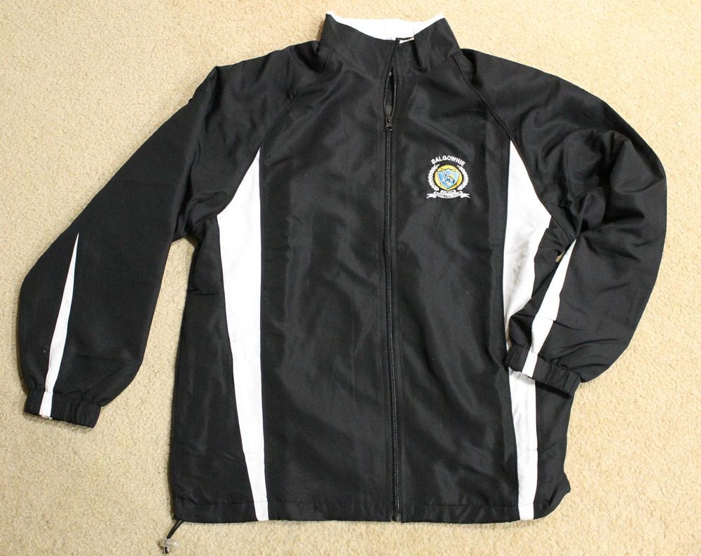 Printed Black Jacket — Promotional Apparel In Woonona, NSW