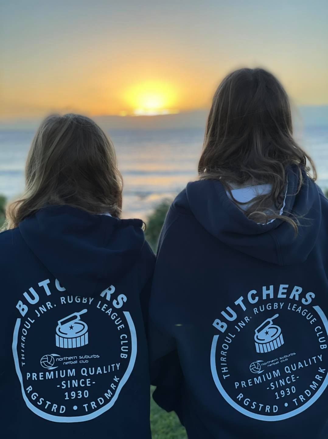 Girls In Matching Hoodies — Promotional Apparel In Woonona, NSW