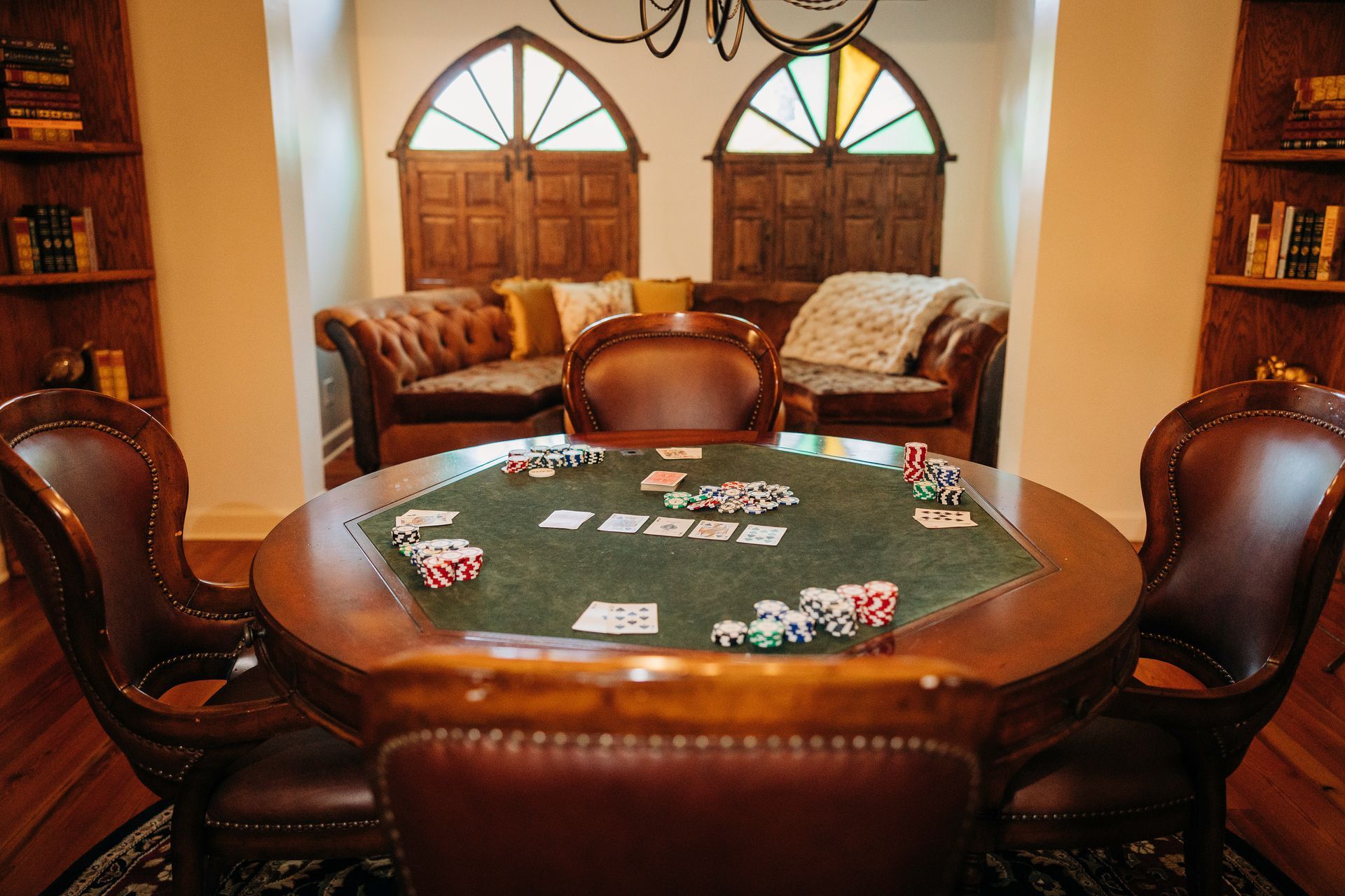 Poker table