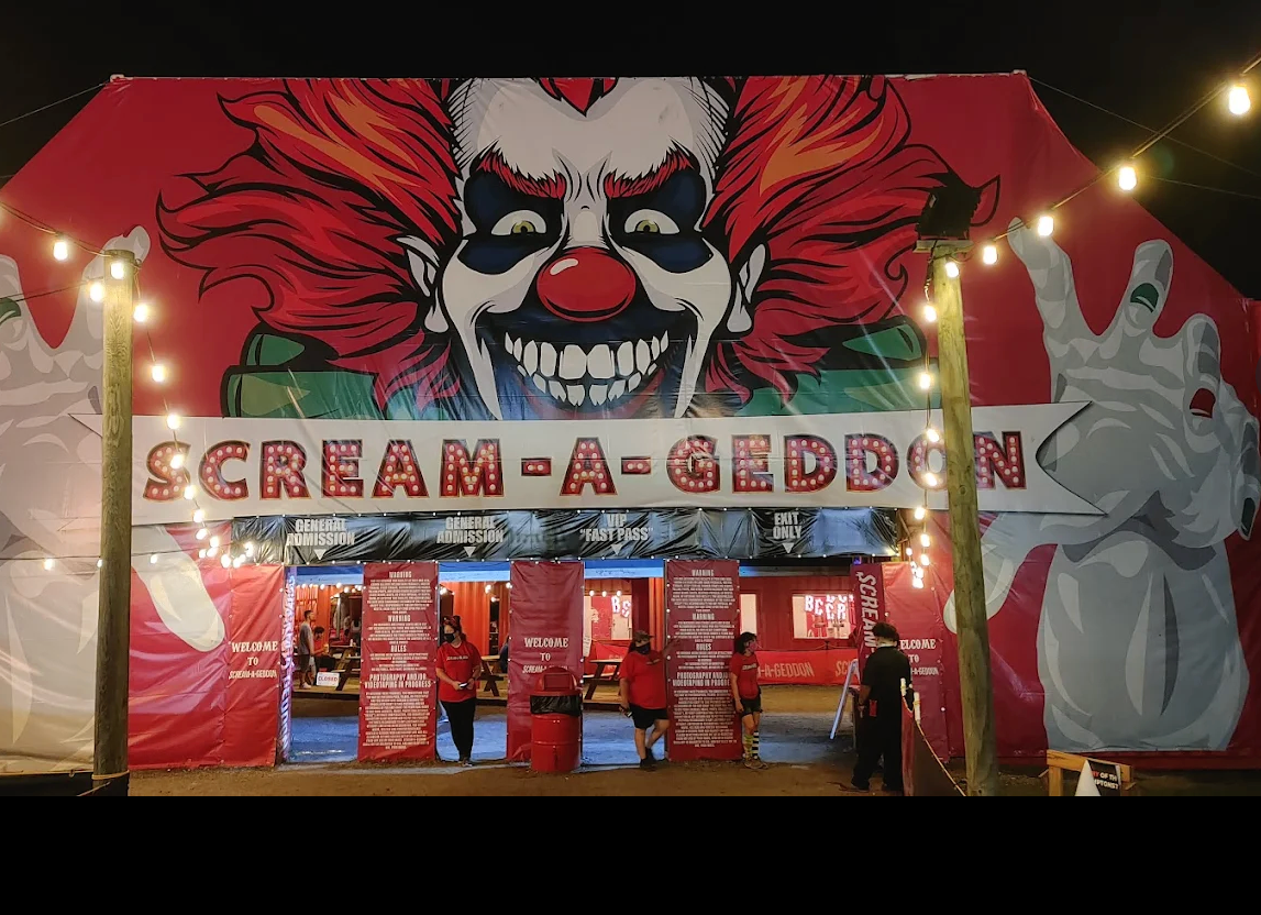 Scream-A-Geddon park Entrance