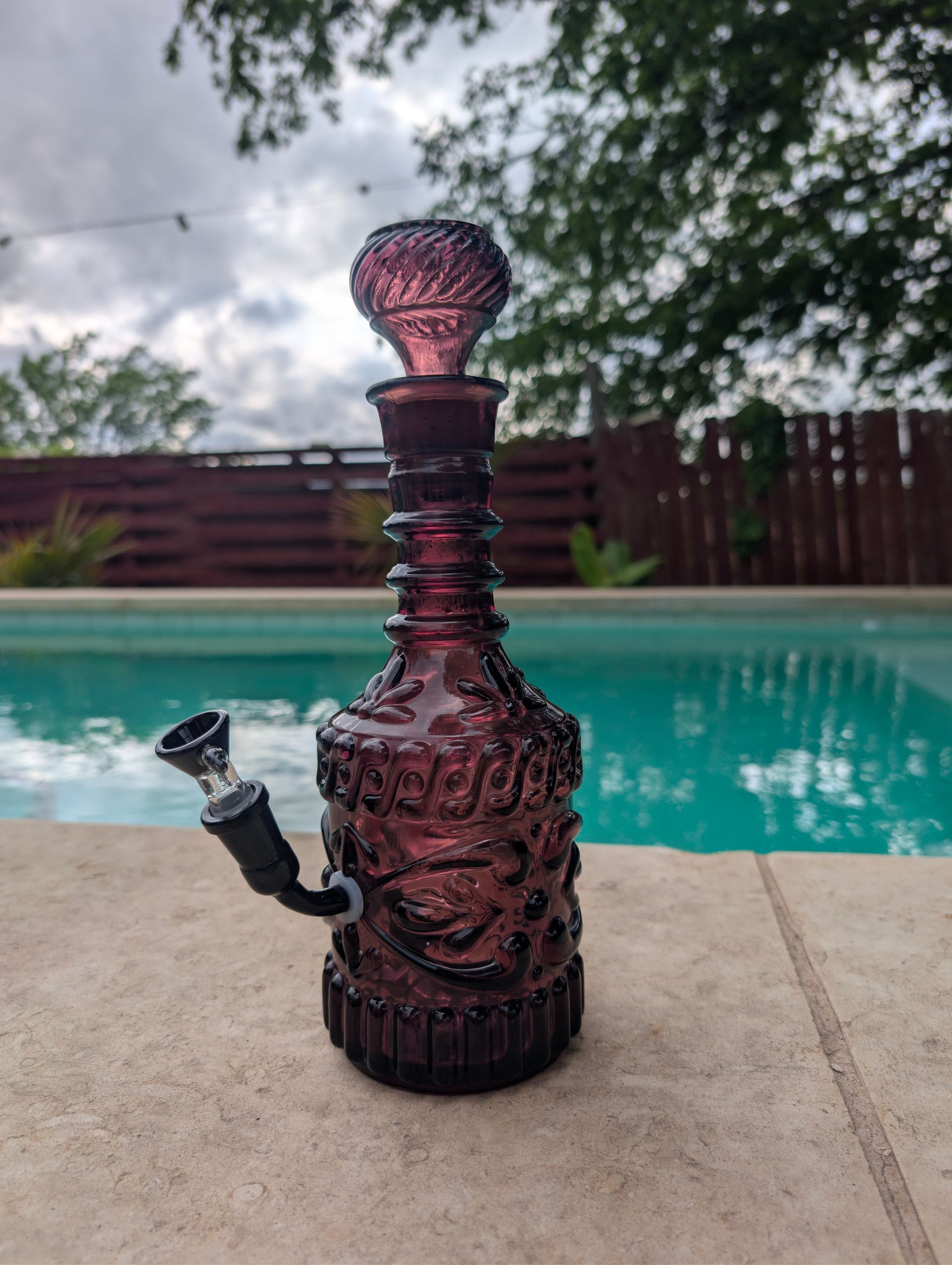 Jim Beam Amber Whiskey Decanter