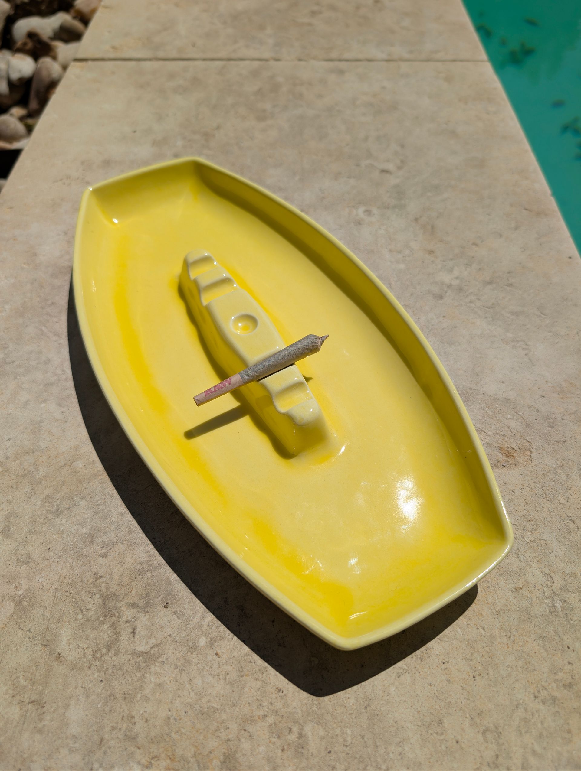 Mellow Yellow Ashtray
