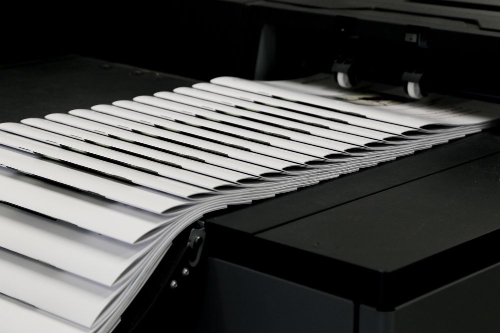 Magazine Printing Process — Graphic Designer In Moranbah, QLD