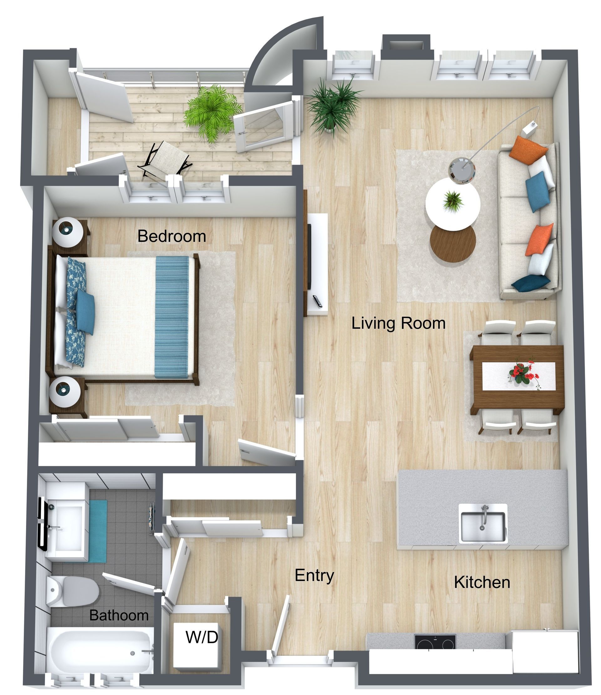 Floor Plan A1 - Azul