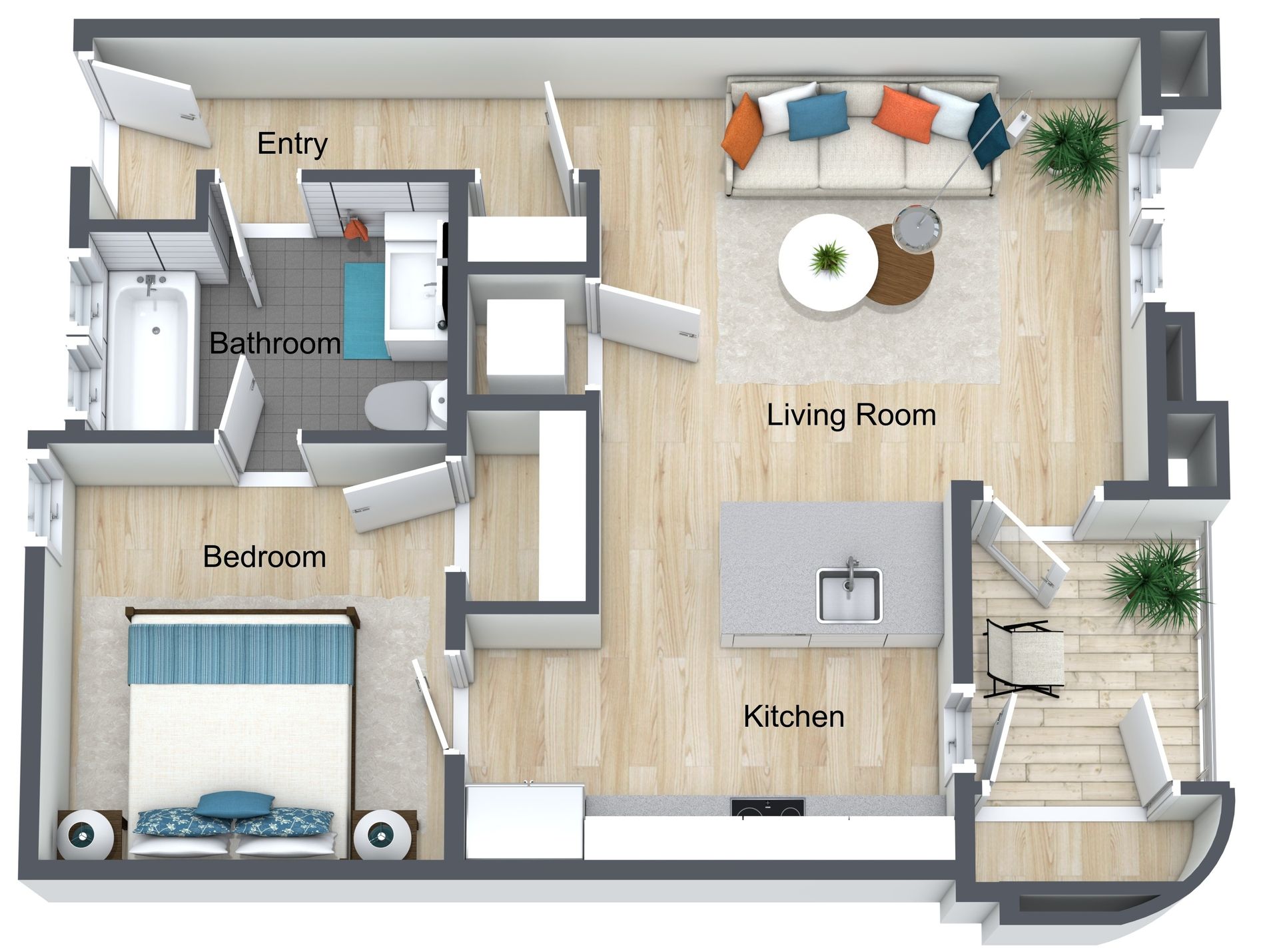 Floor Plan A2 - Bahia