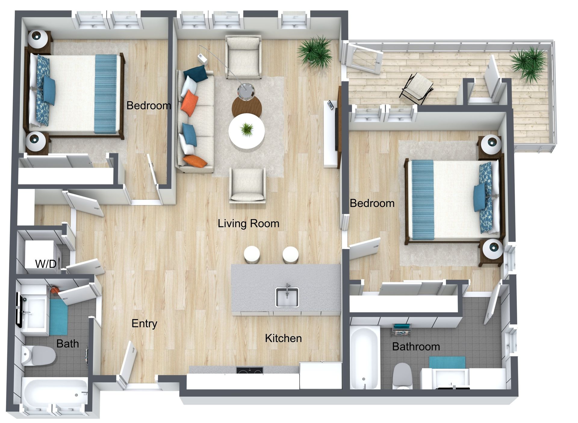 Floor Plan B1 - Futa