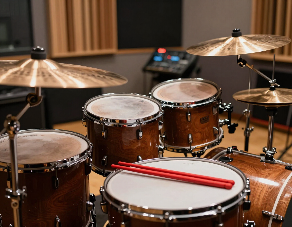 Batería en estudio