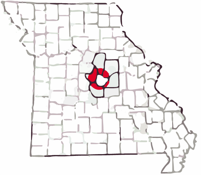 Missouri Coverage Map M&W Hauling | Missouri Coverage Map