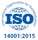 A logo for the international organization for standardization