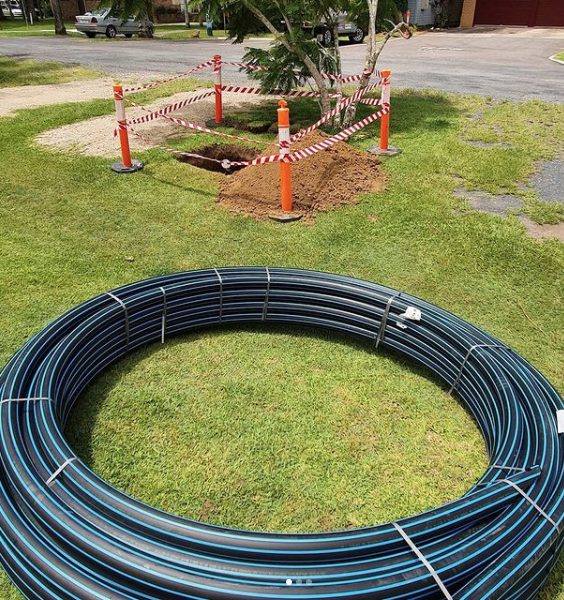 75mm Poly — Cape Byron Plumbing in Byron Bay, NSW