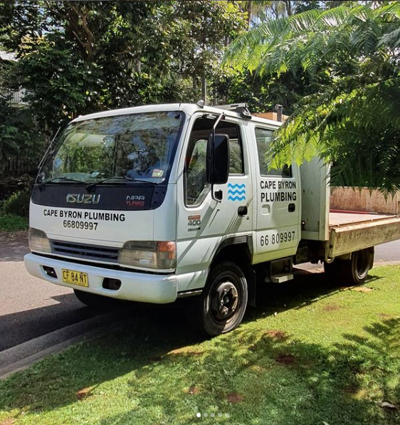 Company Vehicle — Cape Byron Plumbing in Byron Bay, NSW