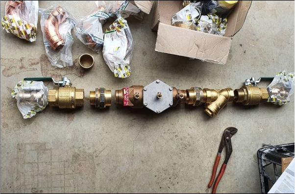 Valve Assembly Line — Cape Byron Plumbing in Byron Bay, NSW