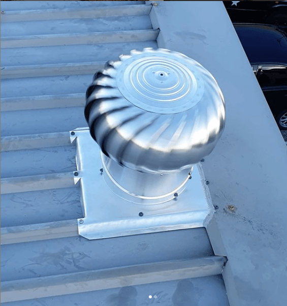 Whirl Bird Installation — Cape Byron Plumbing in Byron Bay, NSW