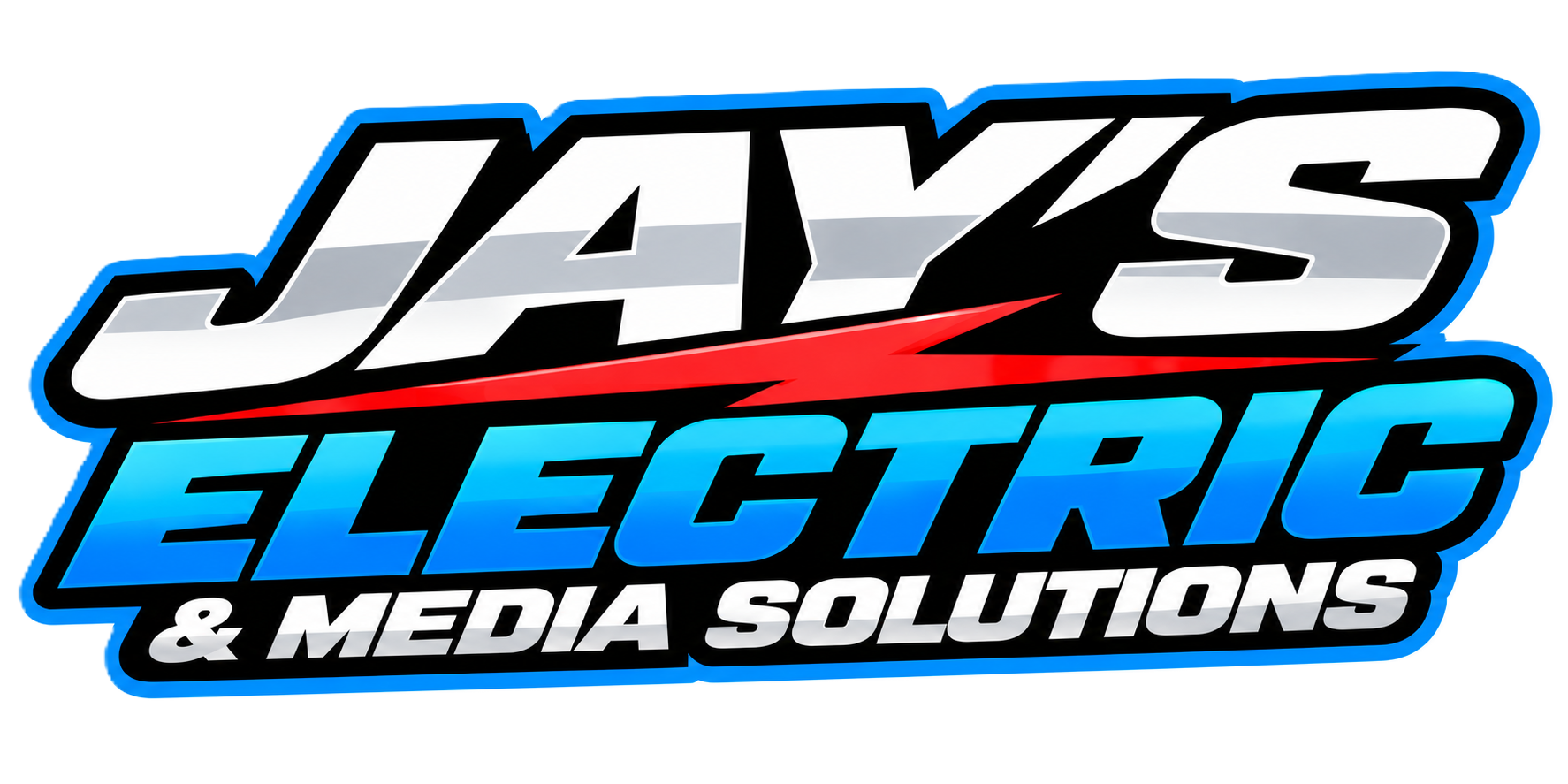Blue lightning bolt logo on black background with “Ivy’s Electric” and “HVAC Solutions, LLC” text