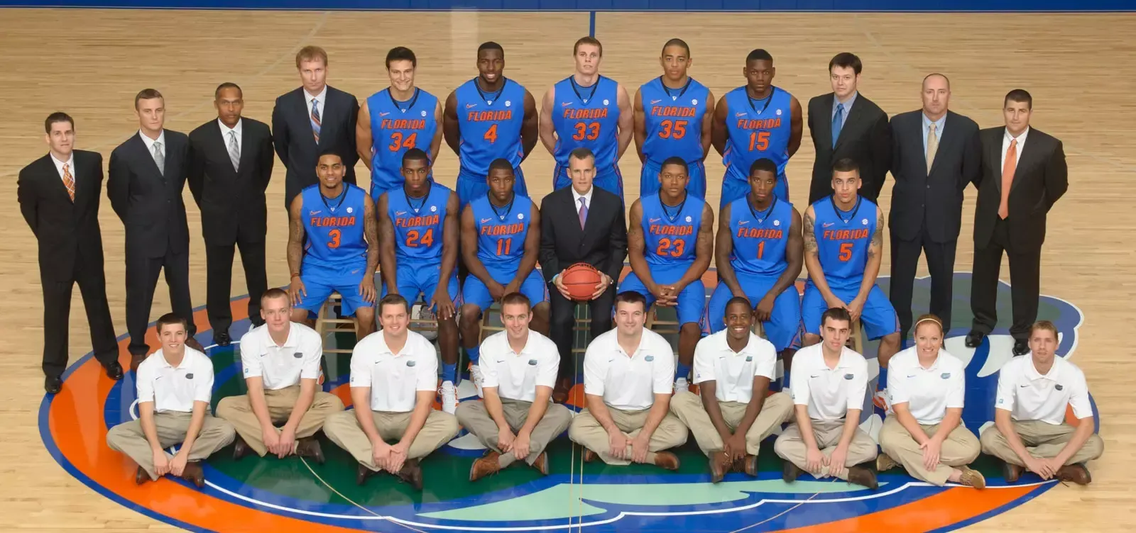 University of Florida Men's Basketball team 2010-2011
