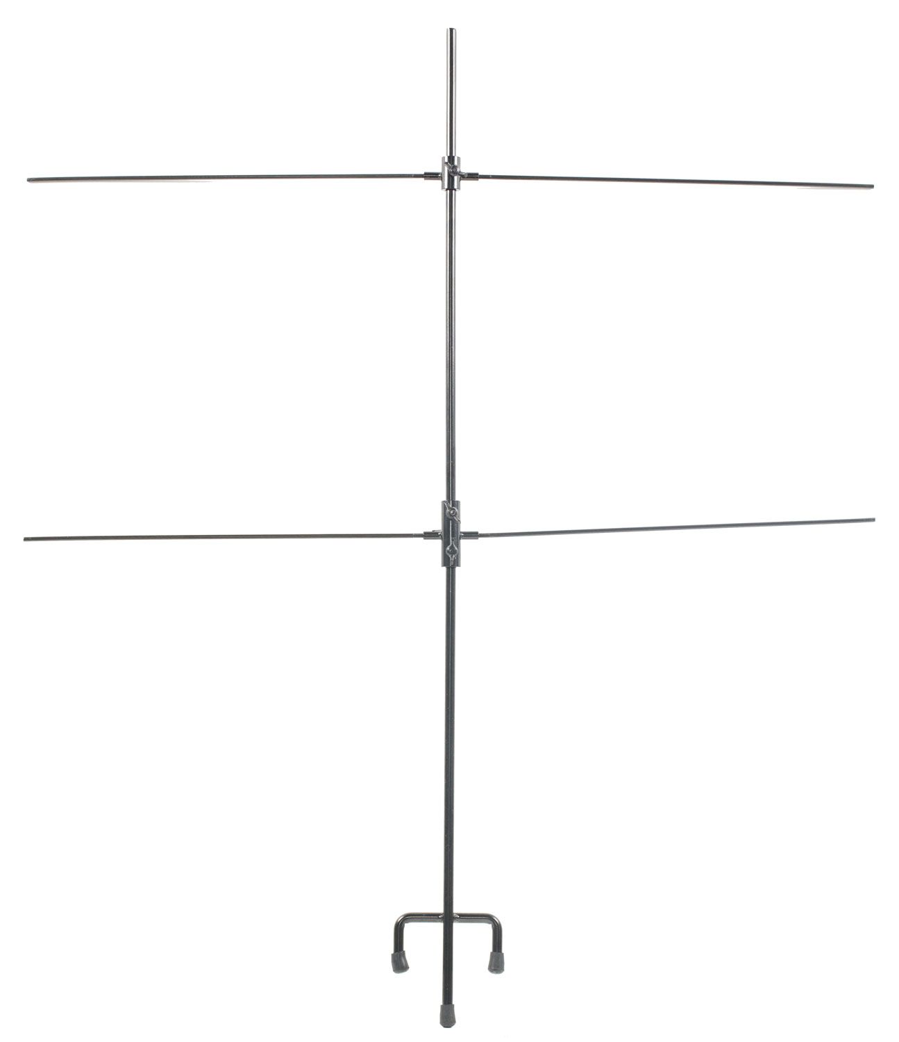 SME SMETGTST Double Paper Target Stand Black Steel Includes 8 Metal Clips