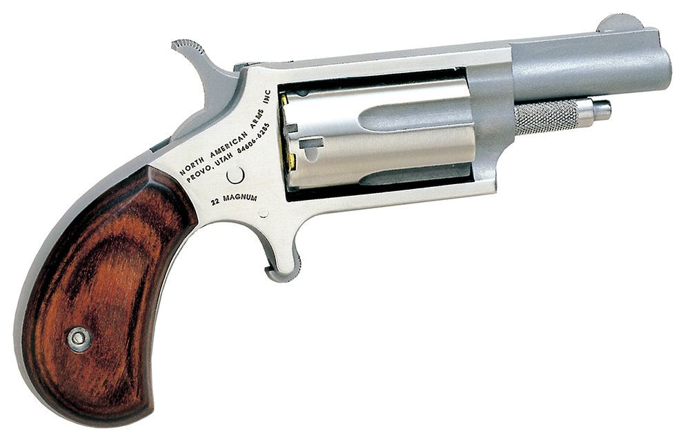 North American Arms 22M Mini-Revolver  22 WMR 5 Shot 1.63