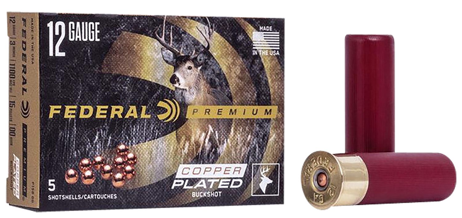 Federal P15800 Premium Buckshot 12Gauge 3