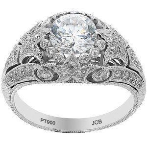 Engagement Ring With Huge Stone — Diamandel Diamonds — Allen, TX