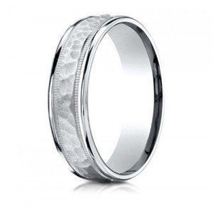Grooms Silver Wedding Ring — Diamandel Diamonds — Allen, TX