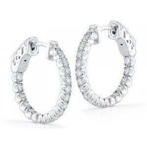 Pair Of Luxurious Diamond Earrings — Diamandel Diamonds — Allen, TX