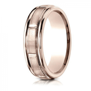 Ring With Line Details  — Diamandel Diamonds — Allen, TX