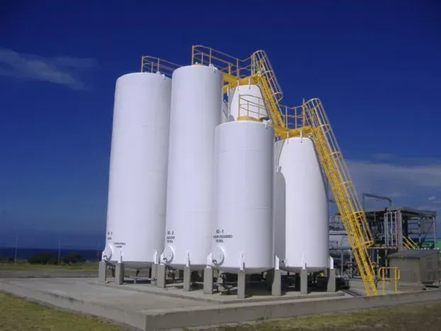 King Island Fuel Depot — Latrobe, TAS — Clarkes Painting Services Pty Ltd