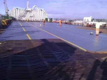 Searoad Weather Deck After — Latrobe, TAS — Clarkes Painting Services Pty Ltd