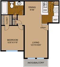 San Buenaventura floor plan