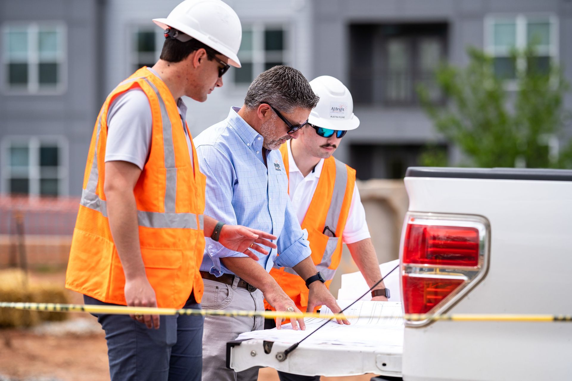 AJ Bright Construction commercial space planning and design
