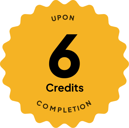 Badge: 4 Credits Upon Completion