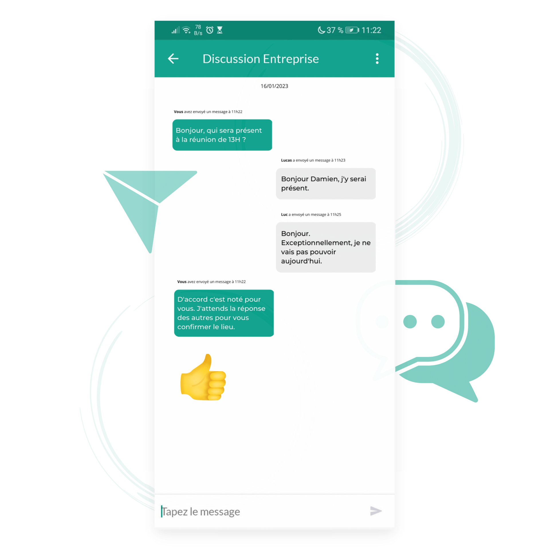 Un outils de collaboration entreprise en interne