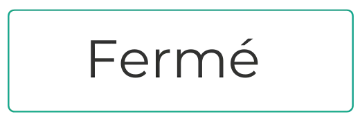fermée