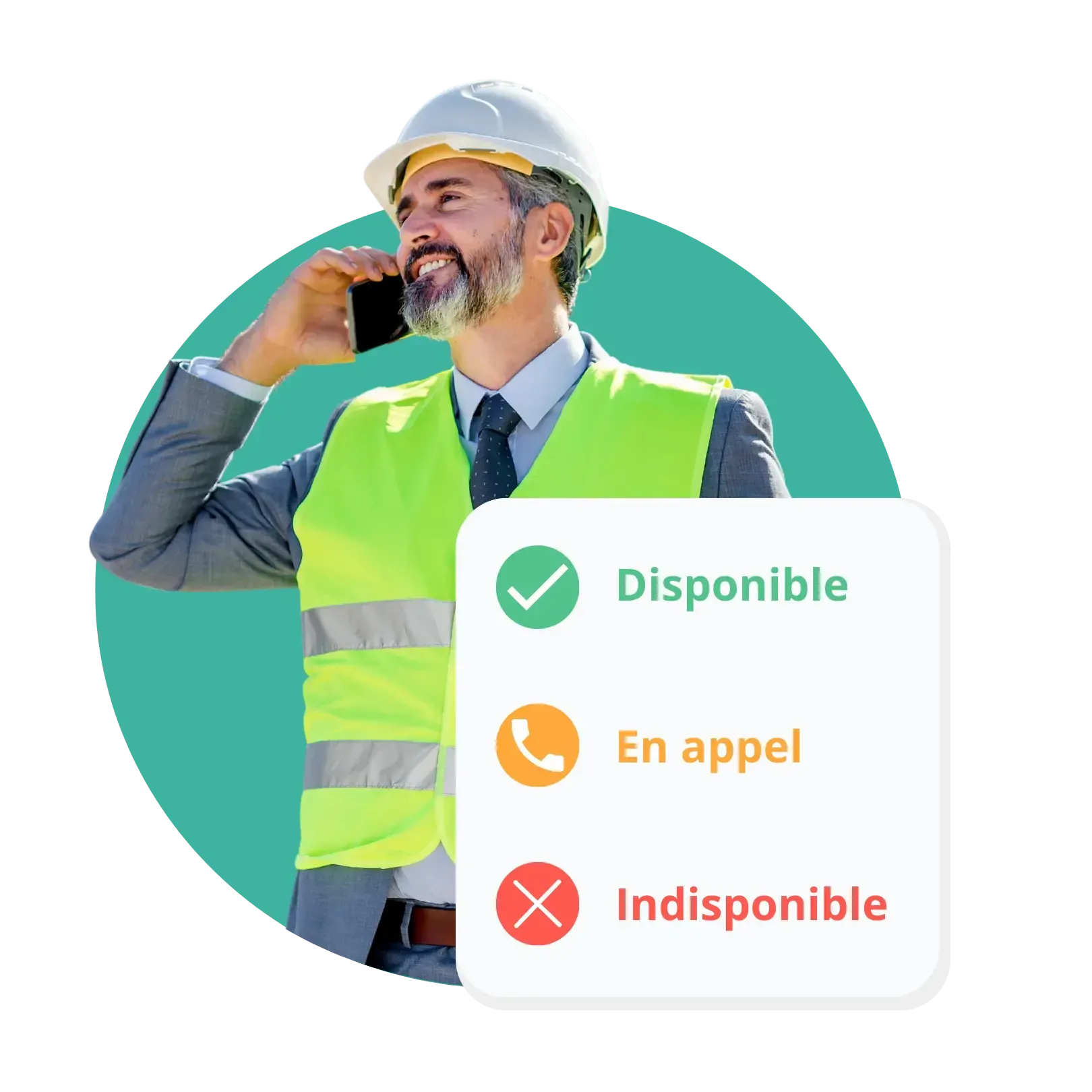 Vérifiez la disponibilité de vos collaborateurs.
