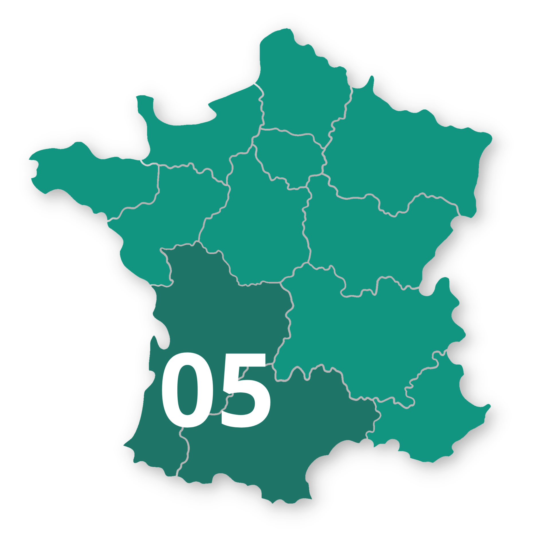 Numero commençant par 05 dans la région sud-ouest