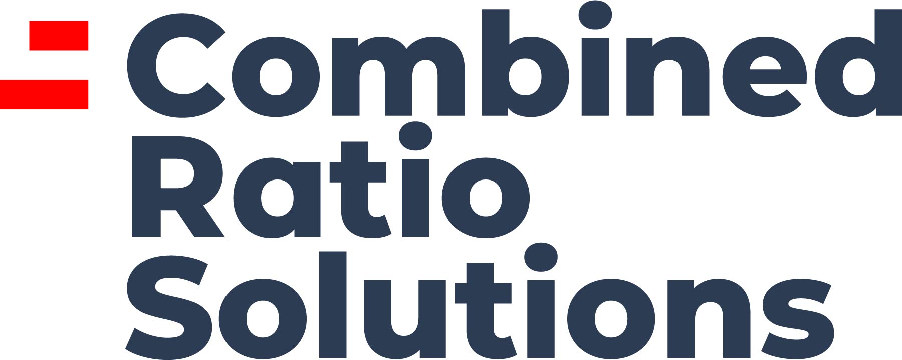 A logo for a company called combined ratio solutions