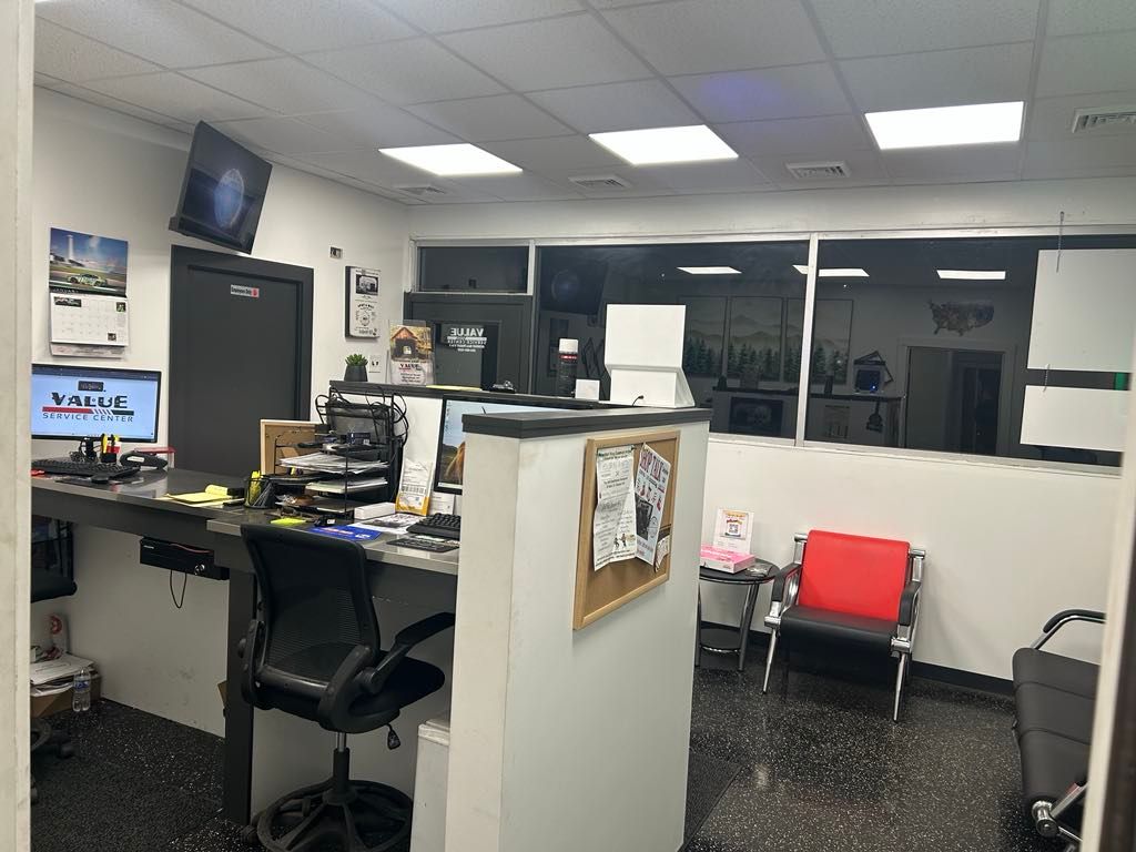 Shop Interior | Value Service Center