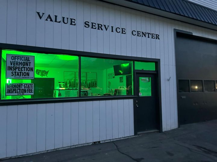 Value Service Center at night | Value Service Center