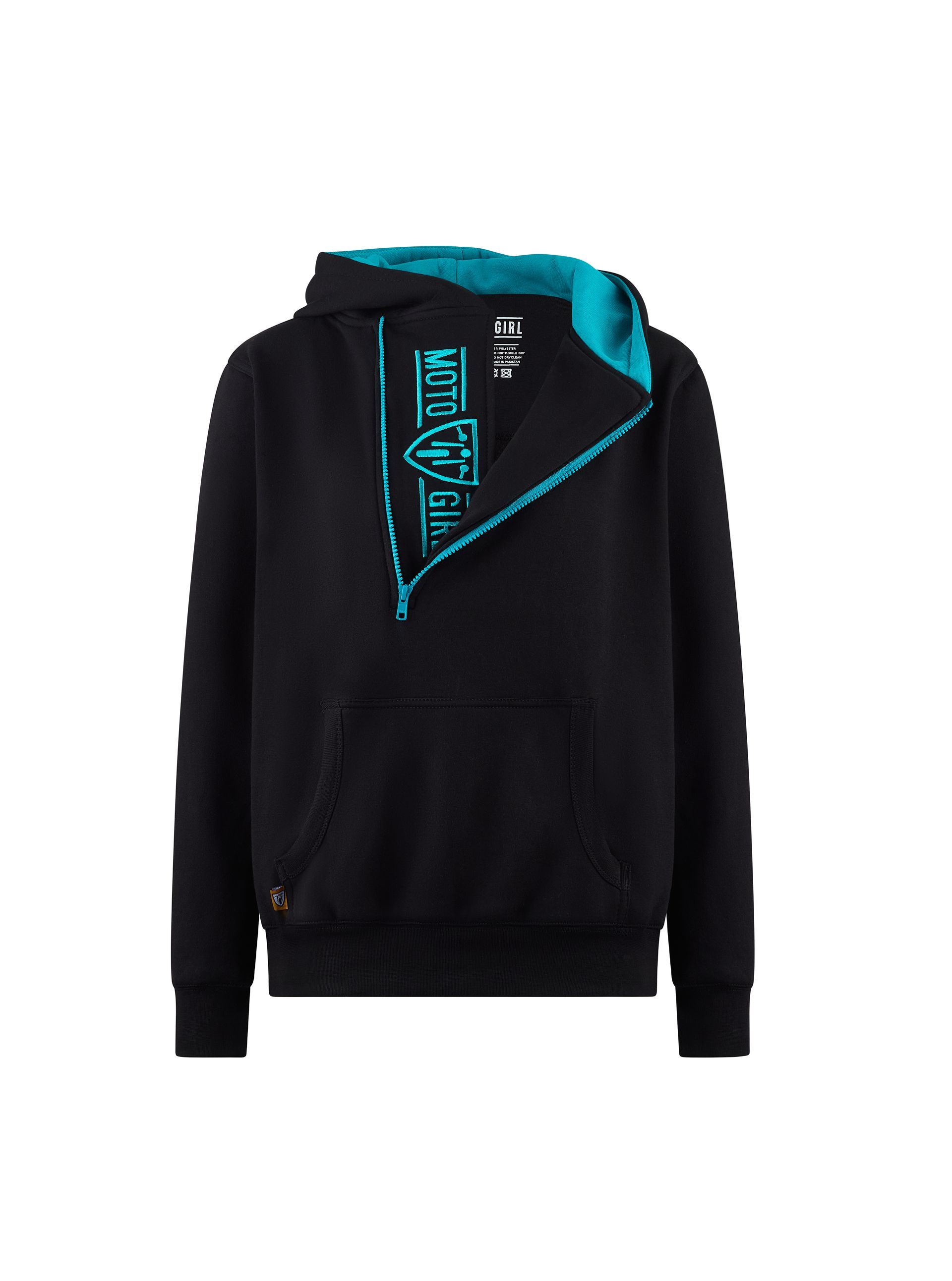 MotoGirl Helmet Hoodie