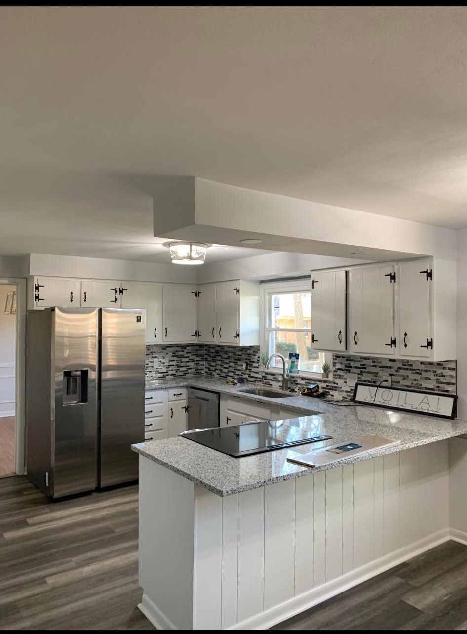 Transitional Kitchen Remodel by Freshlook Interiors and Exteriors LLC — Project 1 project photo