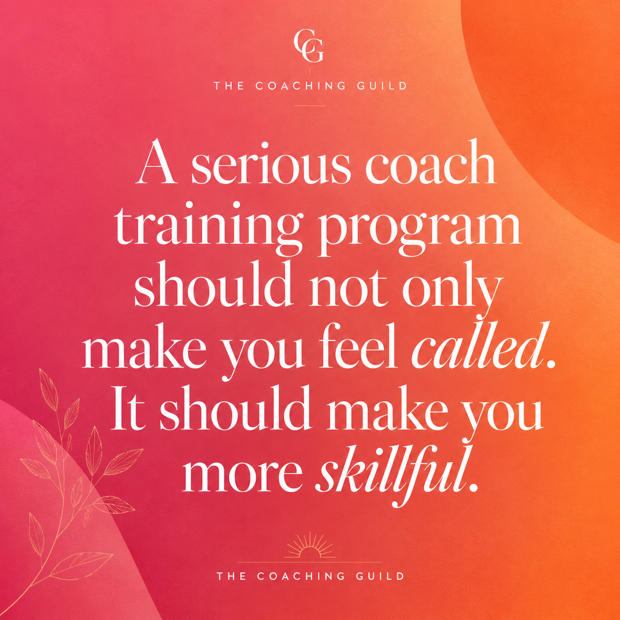 What to Expect From Coach Training | The Coaching Guild