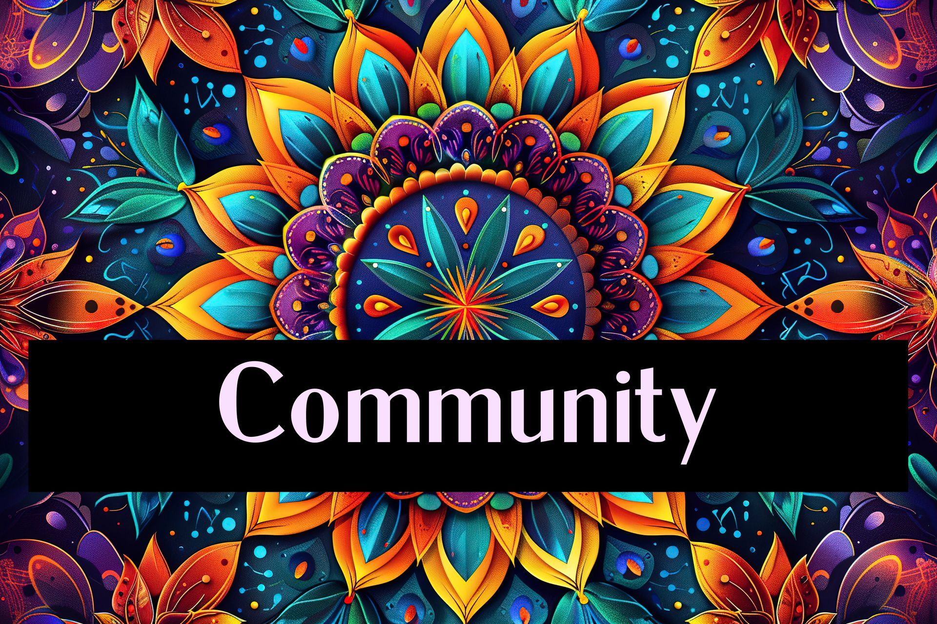Mandala Geometric Banner