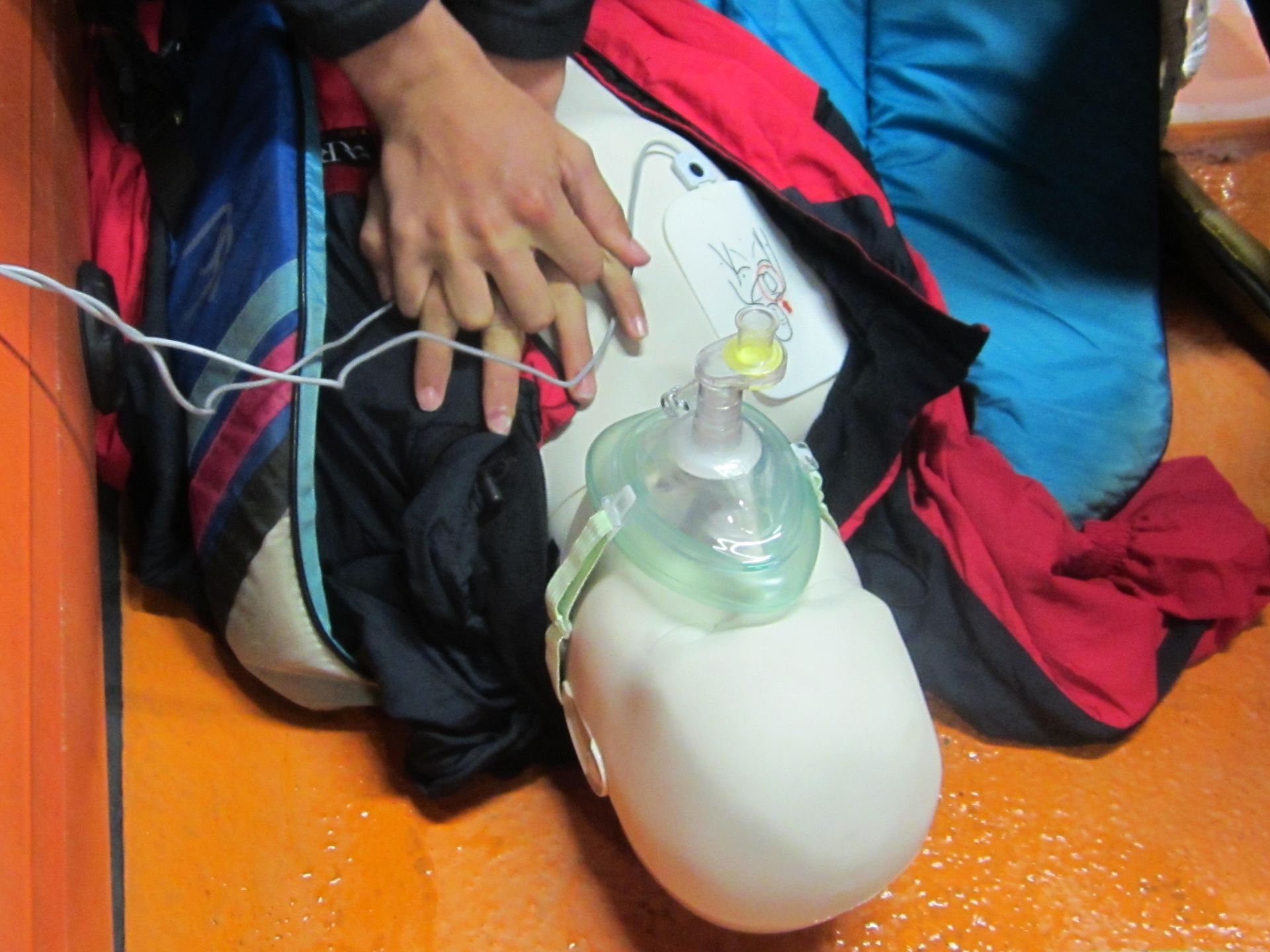 First aid at sea